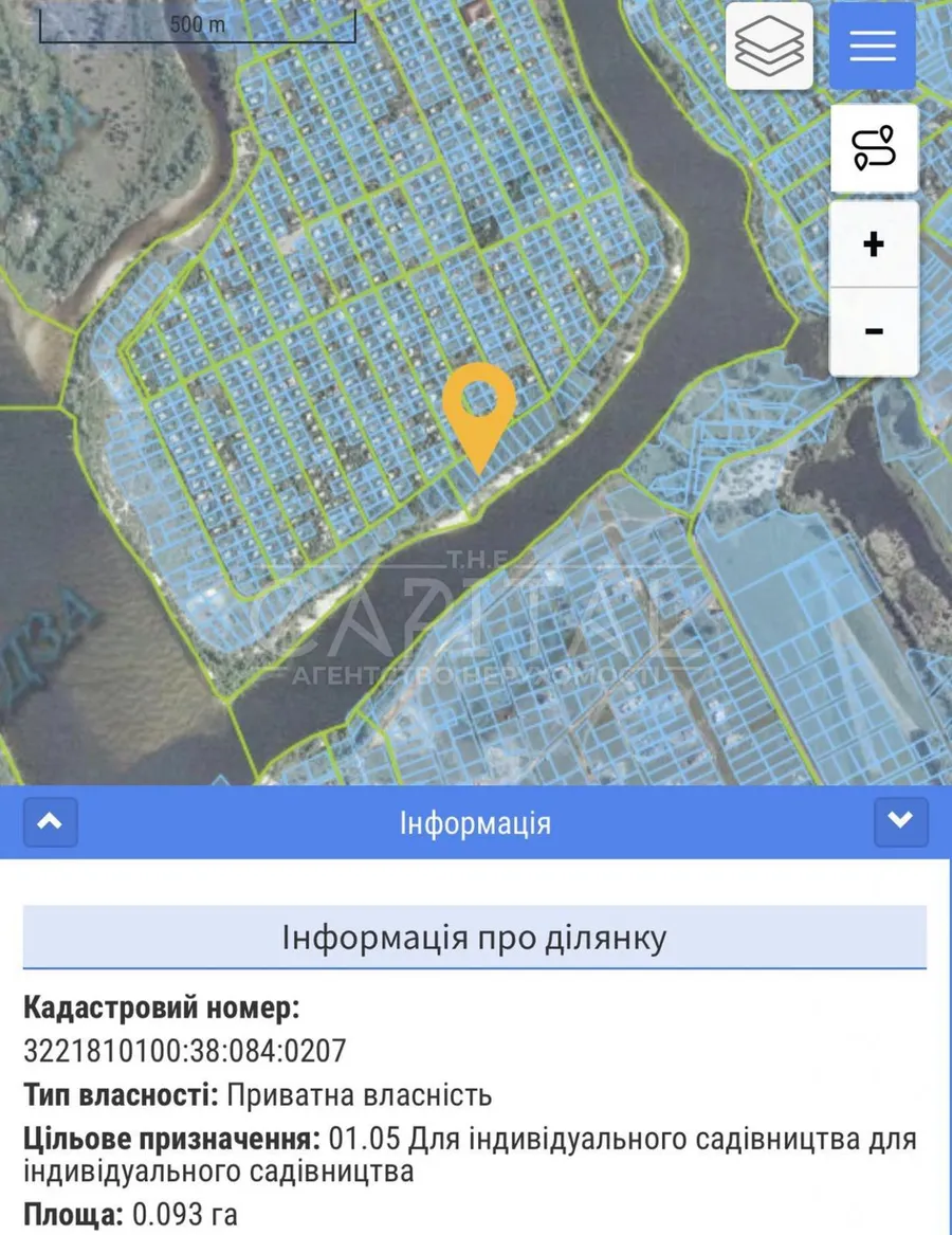 Продажа  участок под жилую застройку Киевская обл., Вышгород, садовая ул., 